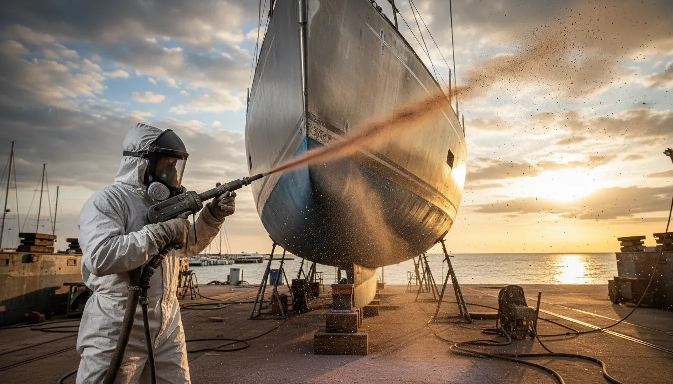 Strahlmittel für Schiffsbau – Korrosionsschutz und Entrostung im Stahlbau
